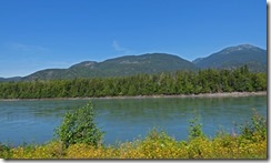 Skeena River along Yellowhead Highway between Kitwanga and Terrace