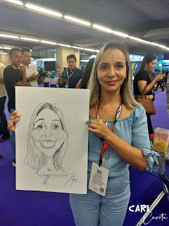 Caricaturista em Recife EXPOISP 2023
