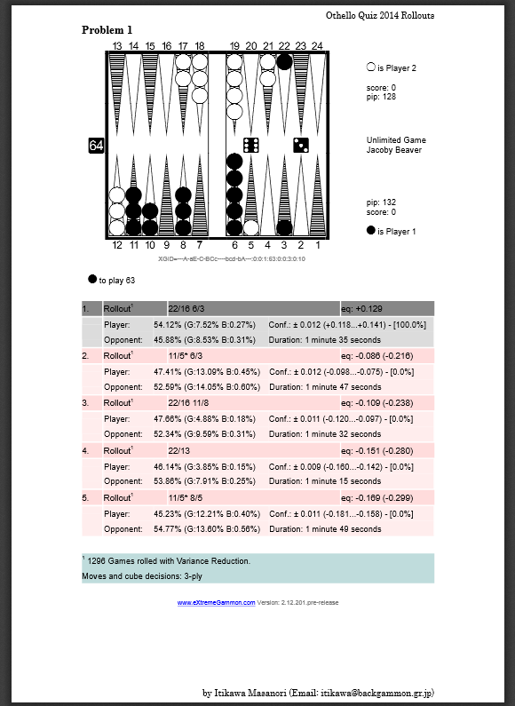 http://itikawa.com/fesquiz2014/othello_quiz_2014_rc2_rollouts.pdf