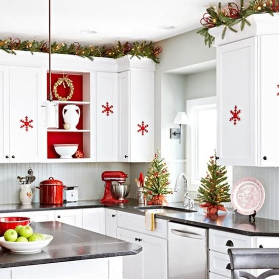 Cute Pinterest: Cozy Christmas kitchen decor ideas