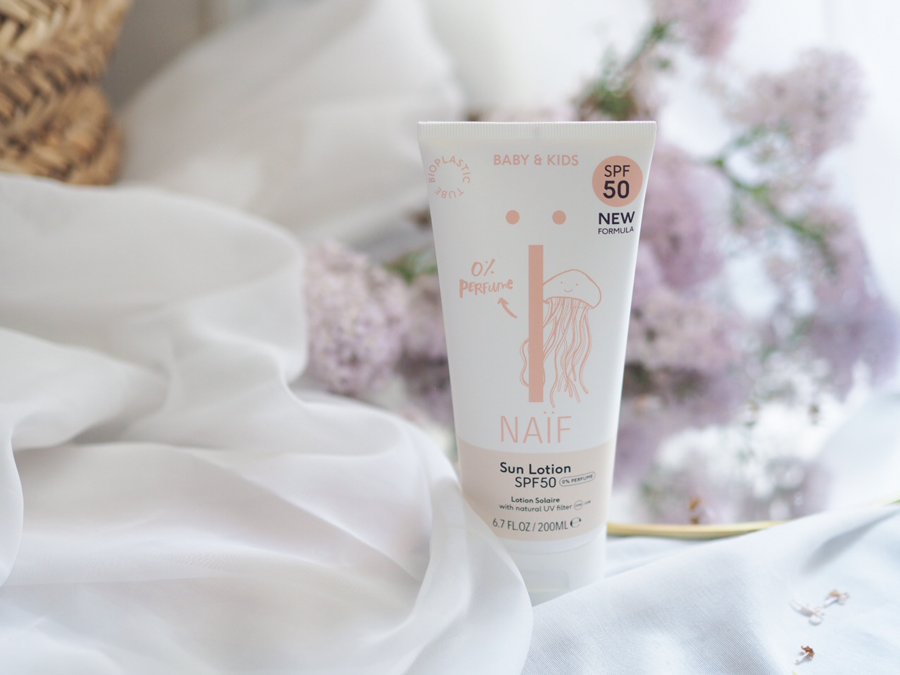 kvalitný detský opaľovací krém | NAIF Sun Cream SPF50