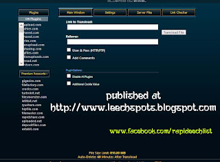 gigasize.com, filefactory.com, crocko.com, turbobit.net, filesmonster.com, letitbit.net, ryushare.com, hipfile.com, filemaster.com, rapidshare.com, uploaded.net, depositfiles.com, extabit.com, lumfile.com, 