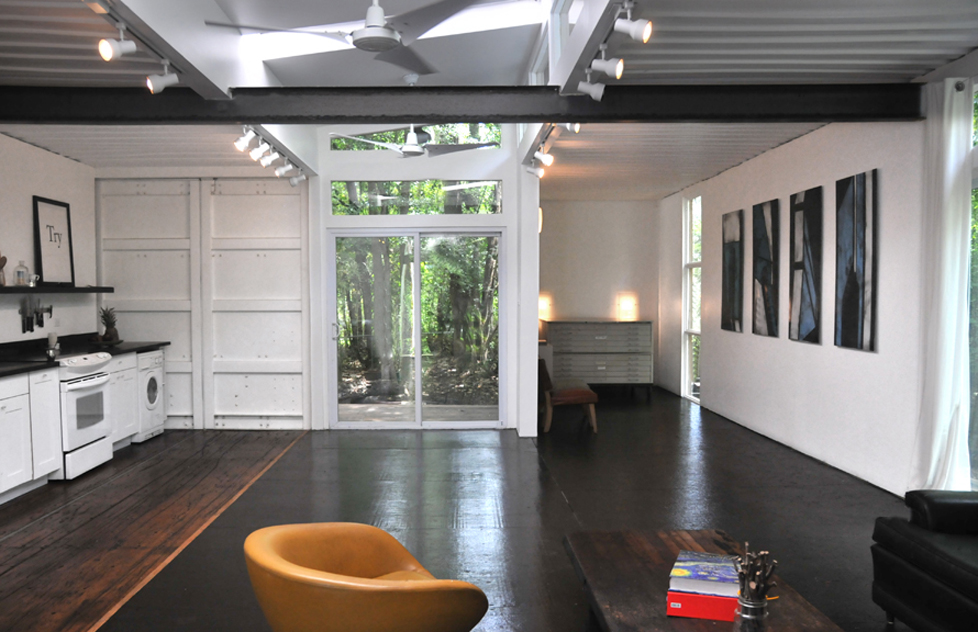 Shipping Container Home, - Savannah Project, Price Street Projects