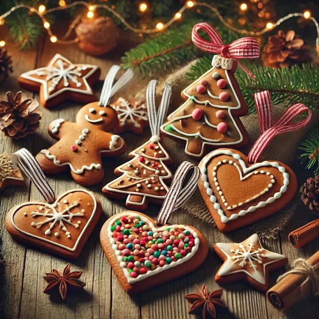 Gingerbread Cookie Ornaments