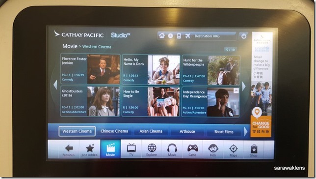cathay pacific a330 IFE