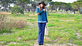 rubibeauty outfit sombrero vaquero campana acampanado campo OOTD