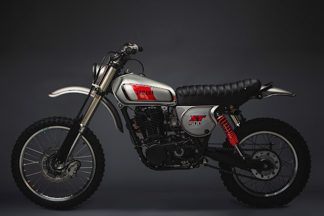 Yamaha XT500 By MotoRelic Hell Kustom