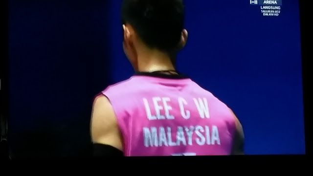 lee chong wei tewas kepada lin dan di badminton terbuka malaysia 2017