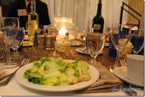 View of table