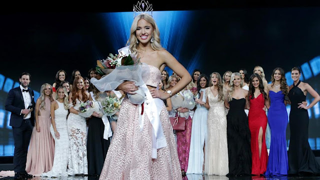 South Australian-born speech pathologist Olivia Rogers crowned Miss Universe Australia