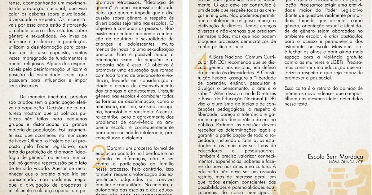 ((BNN)) - Blog Negro Nicolau: Escola Sem Mordaça divulga 