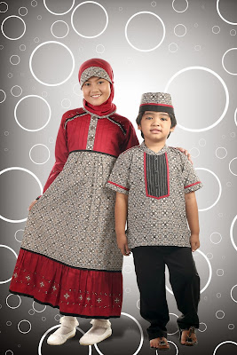   45 Model  Baju  Batik Muslim Anak  Perempuan Modern 