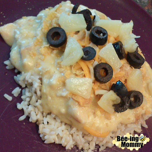 creamy caribbean chicken and rice, dinner, recipe, easy dinner, food