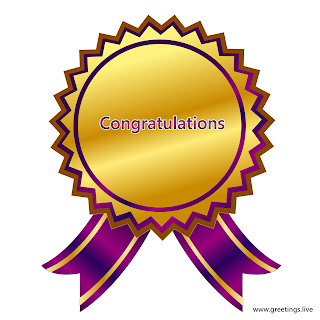 good congratulations ribbon badge images.