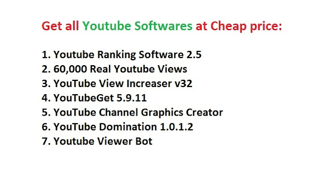 Youtube Views Bot - Rank Increaser - Channel Graphics - Real Views 5,000,000 Softwares