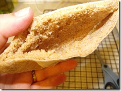 whole wheat pita bread 1