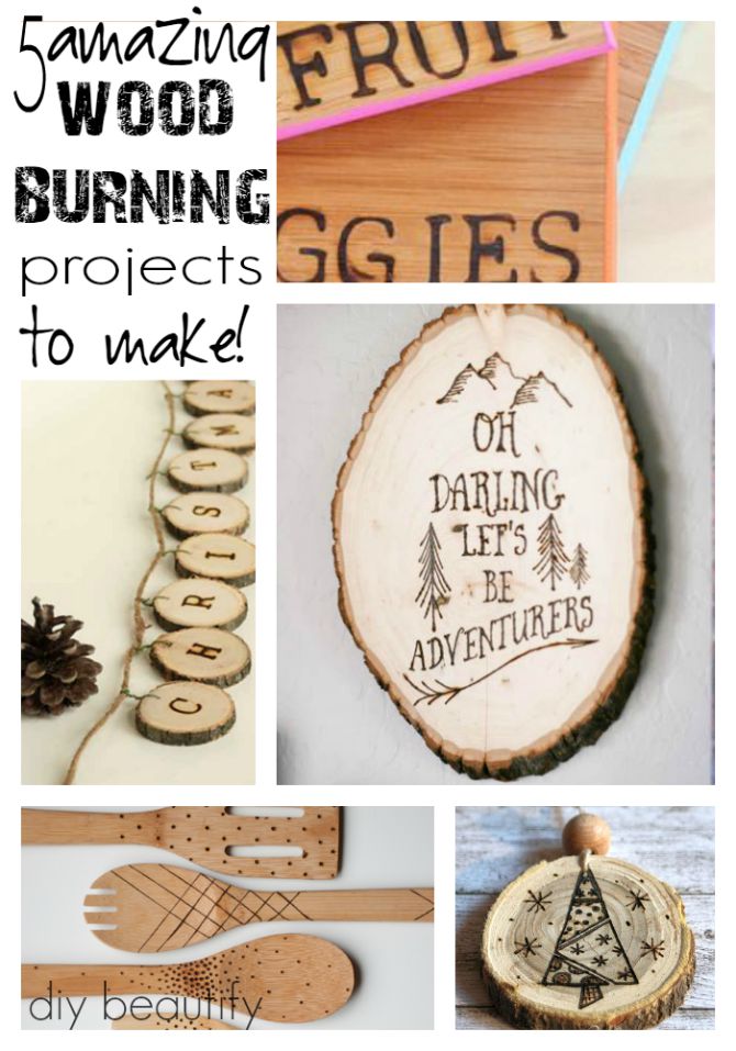 DIY Inspiration for Wood Burning Tool and Giveaway | DIY ...