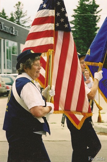 Madeline Yliniemi Flag Bearer