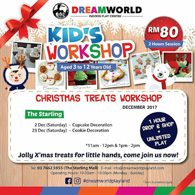 kids workshop, dreamworld playland, playland ioi city mall, playland the starling, kids workshop