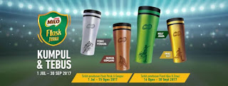 Collect & Redeem 4 Limited Sea Games Edition Flask Juara Milo (1 July - 30 September 2017)