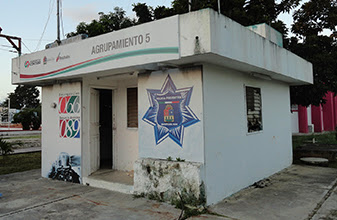 Incendian caseta de Policía en Chetumal y SSP no tiene idea quién fue; interponen denuncia penal ante MP