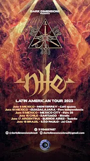 Nile Latin american tour (2023)