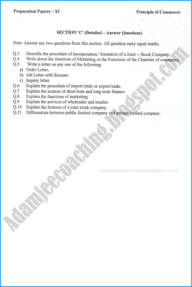 principle-of-commerce-11th-adamjee-coaching-guess-paper-2018-commerce-group