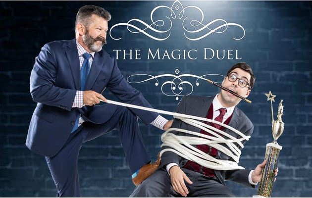 Comedy Magicians: The Magic Duel Comedy Show. Mark Phillips & Brian Curry