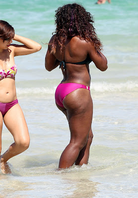 Serena Williams Beach Bikini Pic