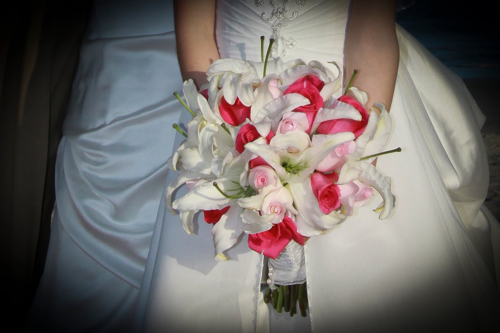 Pink And Orange Wedding Decorations