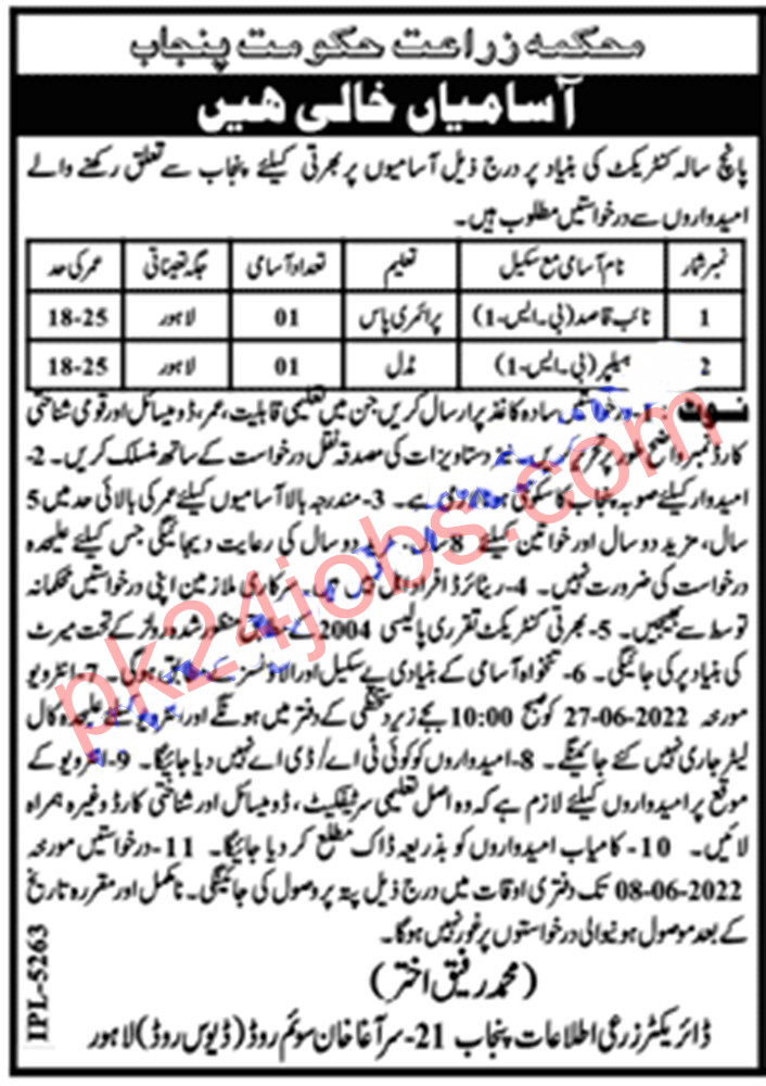 Agriculture Department Jobs 2022 – Government Jobs 2022