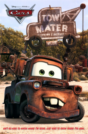 Wallpaper  on Disney Cars Characters   Tow Mater   Wallpaper