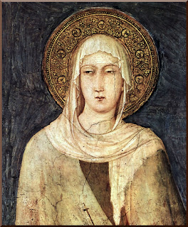 Saint Clare of Assisi - PD-1923