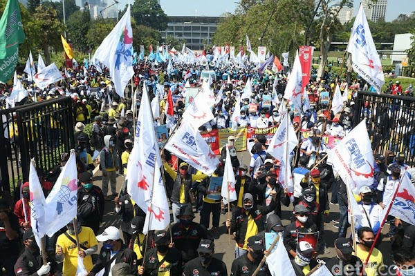 Antisipasi Demo Buruh, Ini Rekayasa Lalu Lintas yang Disiapkan