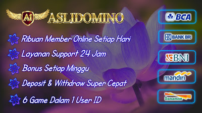 ASLIDOMINO.COM AGEN DOMINO ONLINE UANG ASLI TERPERCAYA INDONESIA 