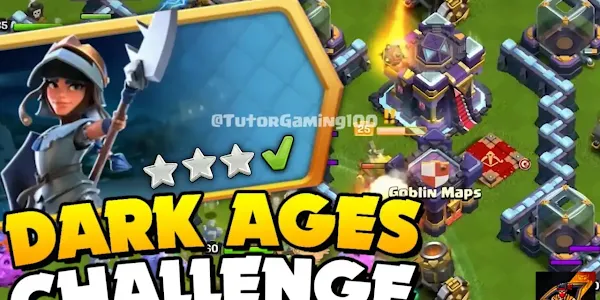 Easily 3 Star the Dark Ages King Challenge (Clash of Clans) 