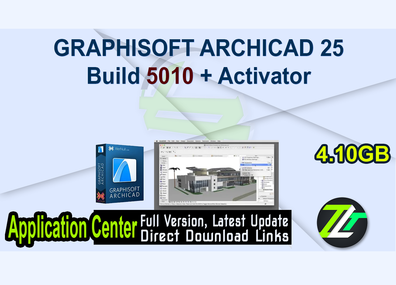 GRAPHISOFT ARCHICAD 25 Build 5010 + Activator