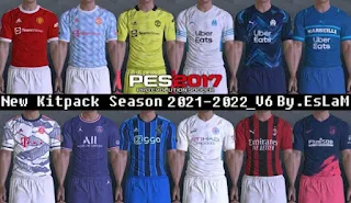 New Kitpack V6 season 2022 For PES 2017