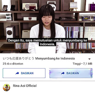 Youtuber Asal Jepang Donasi Ke Indonesia