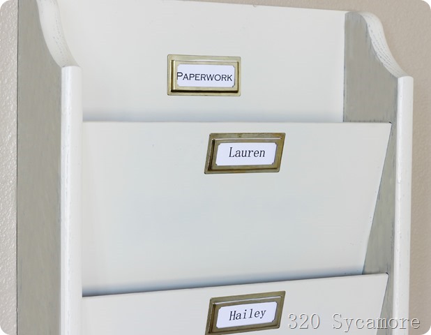 paper organizer after
