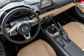 Interior view of 2017 Mazda MX-5 Miata Grand Touring RF