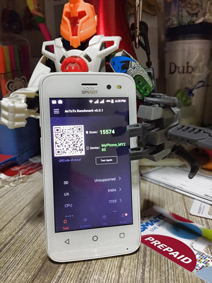 MyPhone My28s Antutu Benchmark Score