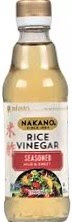 Nakano rice vinegar is a type of rice vinegar, which is a condiment commonly used in Japanese cooking.