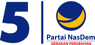 Partai Nasional Demokrat (Nasdem) Logo Vector Format (CDR, EPS, AI, SVG ...