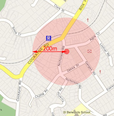 The vicinity of 9 Nicholson Rd, Khandallah