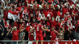 Indonesia vs Irak imbang 1-1 pada babak pertama hingga kedua