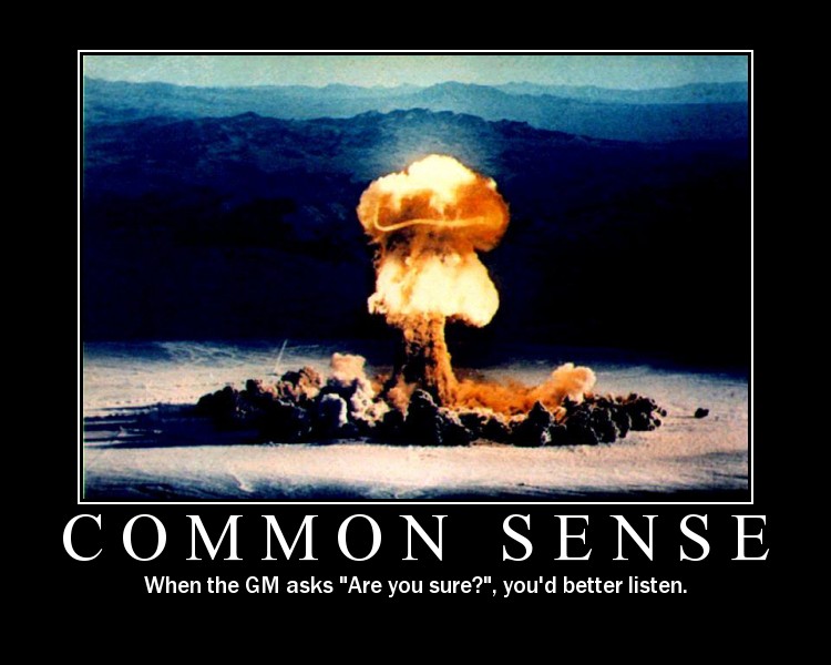 common sense is not so common. quot;Football common sense is not