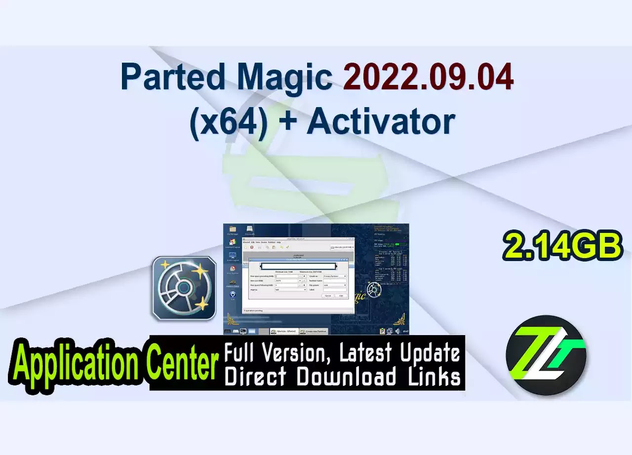 Parted Magic 2022.09.04 (x64) + Activator