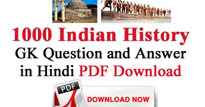 1000 Indian History Gk Question And Answer In Hindi Pdf Download