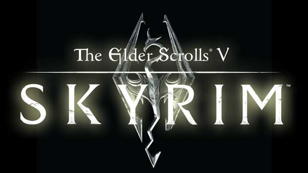 Elder_Scrolls_V_Skyrim_Logo,Skyrim Wallpaper : The Second Strike